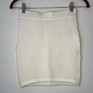 Y2K style body con skirt